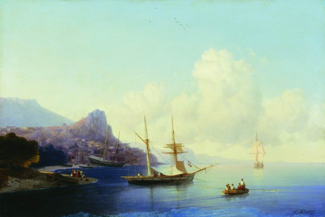 Картина Айвазовского "Гурзуф", 1859