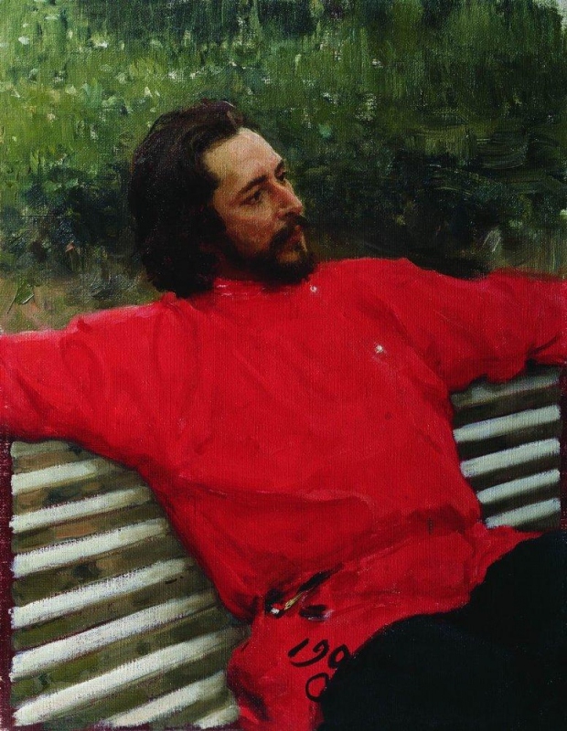 Портрет Андреева, Репин, 1904